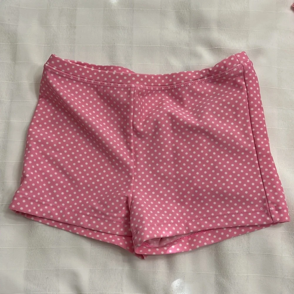 Circo pink with polkadots swim set